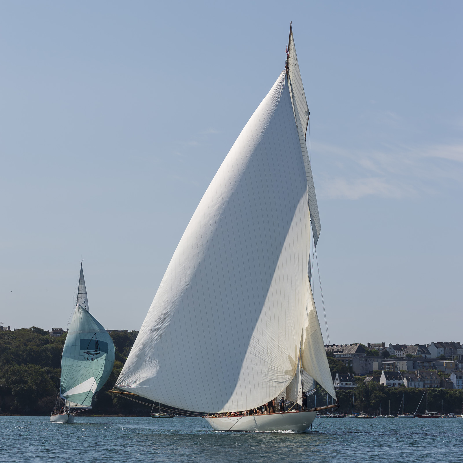 La Hoalen Brest-Douarnenez Classic Finistere est une régate de voiliers classiques magnififiques.