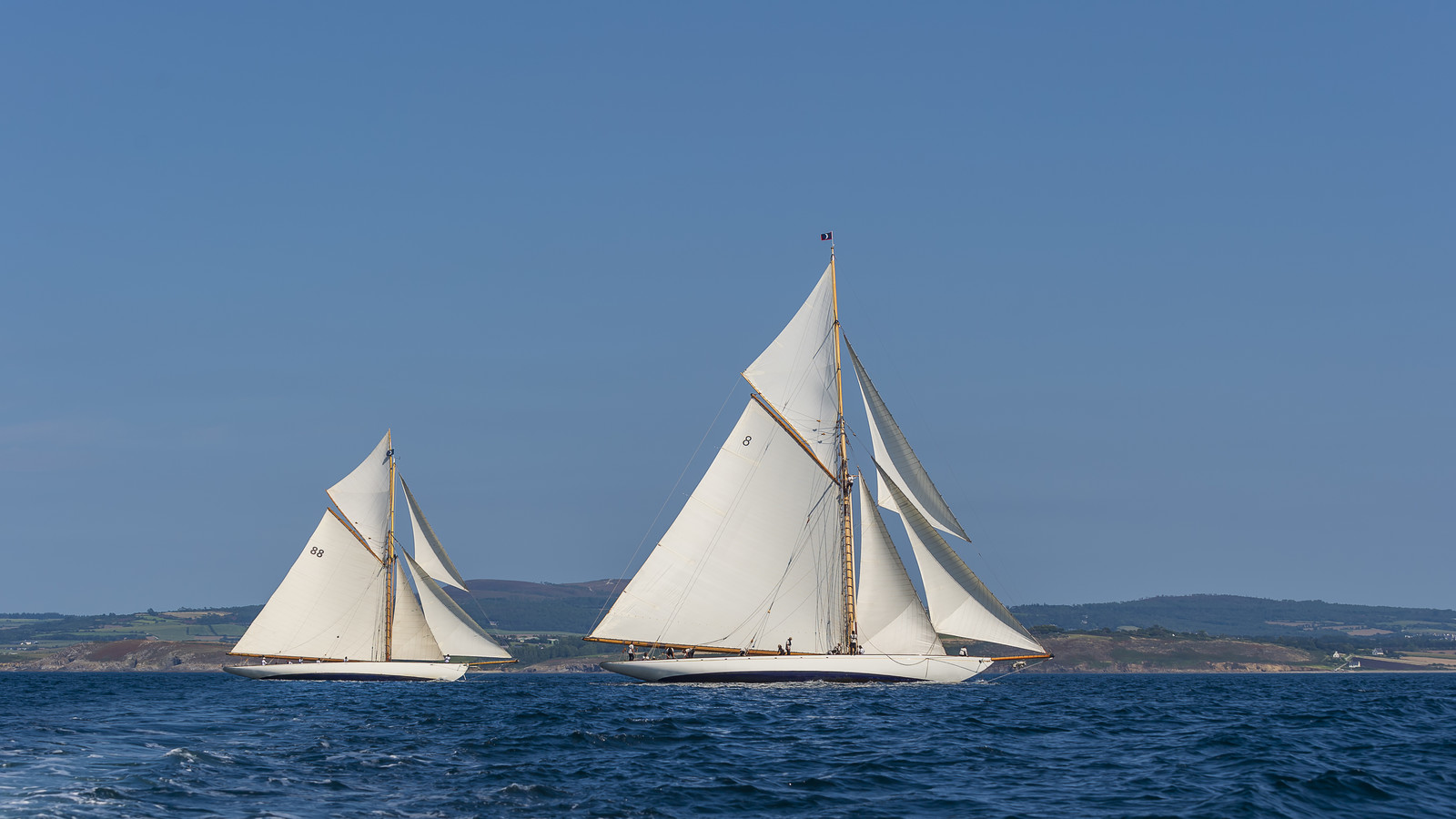 La Hoalen Brest-Douarnenez Classic Finistere est une régate de voiliers classiques magnififiques.