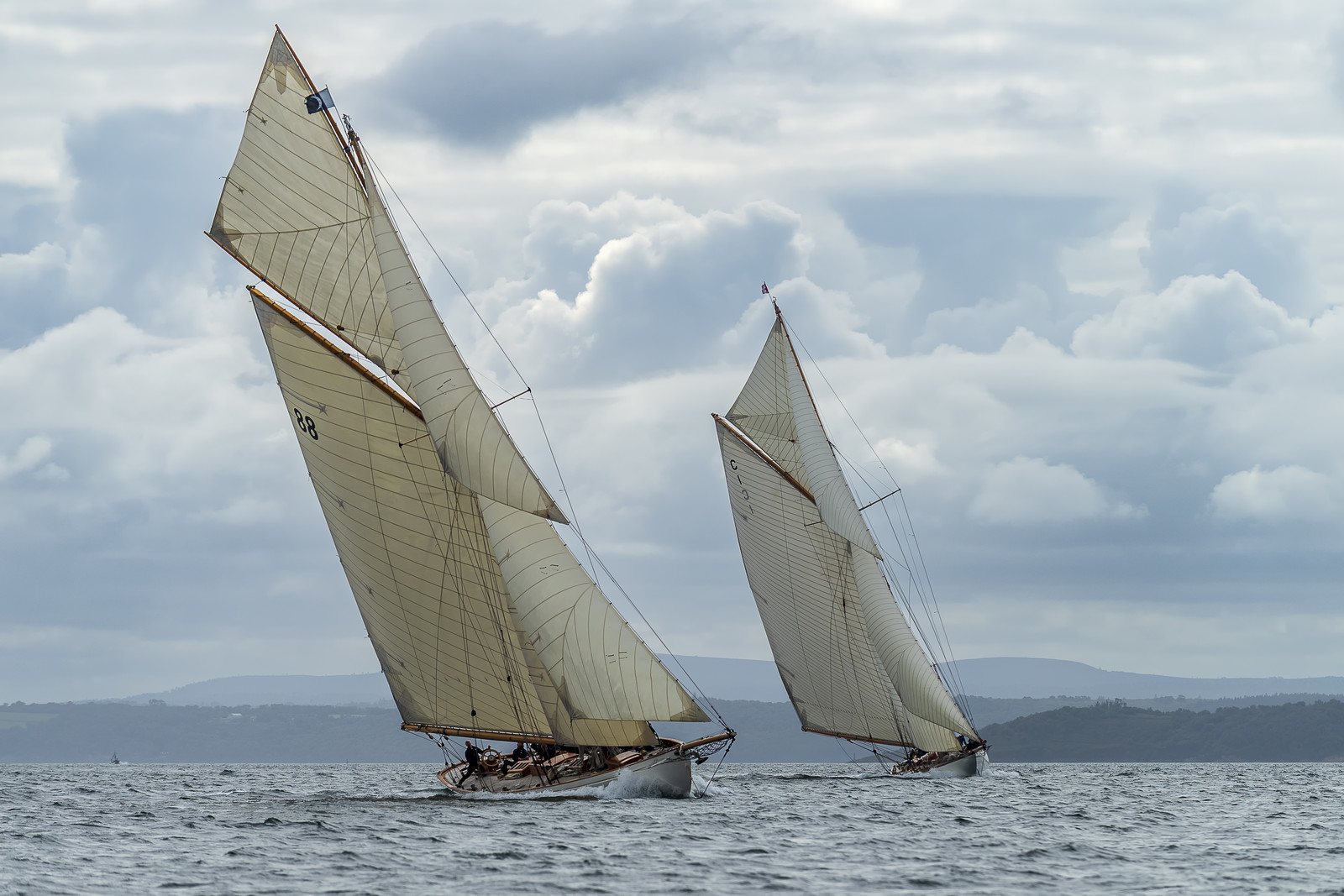 La Hoalen Brest-Douarnenez Classic Finistere est une régate de voiliers classiques magnififiques.