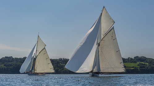 La Hoalen Brest-Douarnenez Classic Finistere est une régate de voiliers classiques magnififiques.