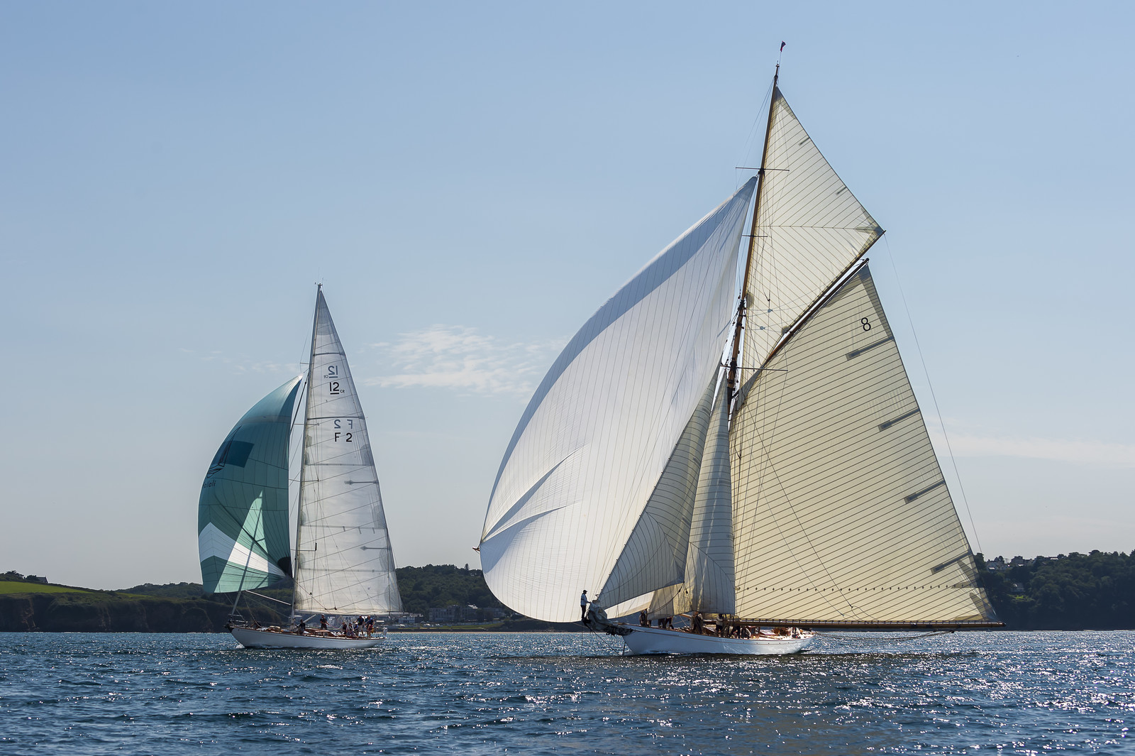 La Hoalen Brest-Douarnenez Classic Finistere est une régate de voiliers classiques magnififiques.