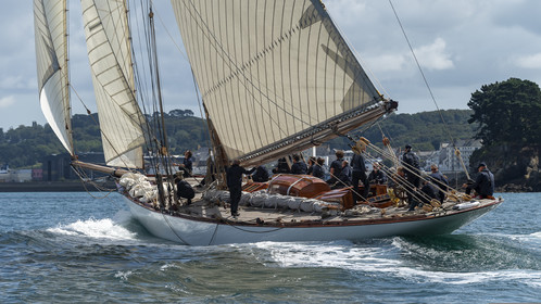 La Hoalen Brest-Douarnenez Classic Finistere est une régate de voiliers classiques magnififiques.