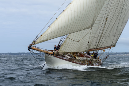 La Hoalen Brest-Douarnenez Classic Finistere est une régate de voiliers classiques magnififiques.