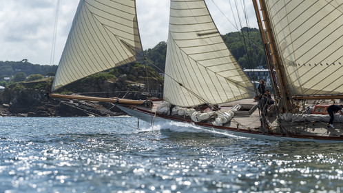 La Hoalen Brest-Douarnenez Classic Finistere est une régate de voiliers classiques magnififiques.