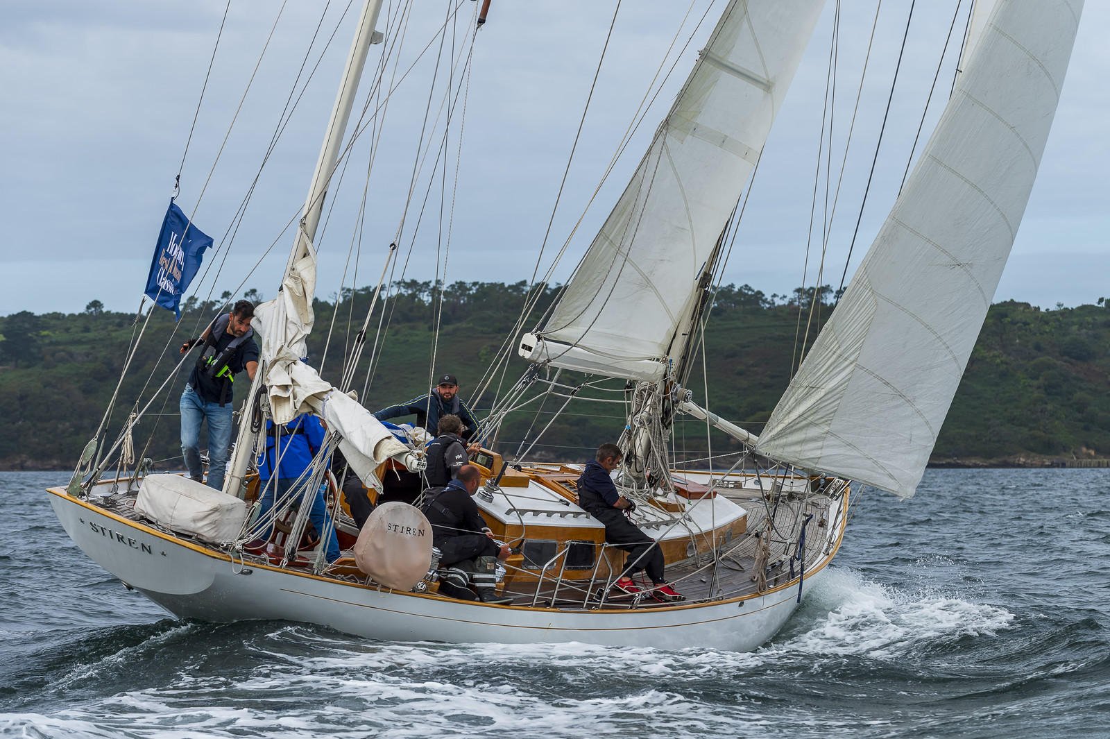 La Hoalen Brest-Douarnenez Classic Finistere est une régate de voiliers classiques magnififiques.
